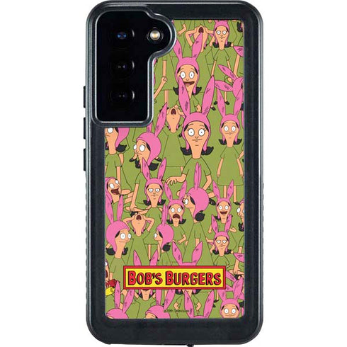 Bobs Burgers Louise Belcher Galaxy S24 Plus Waterproof Case